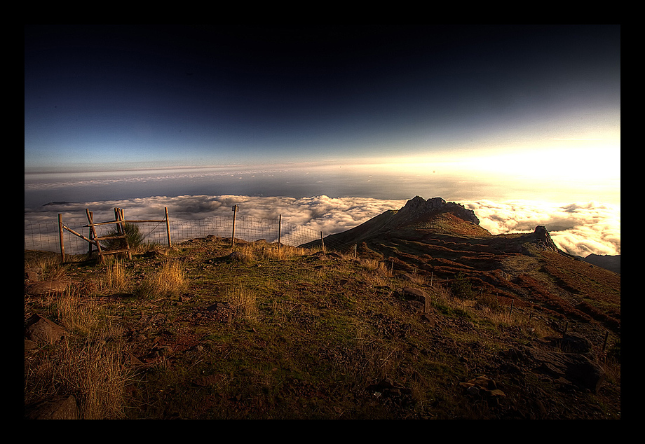 Sonnenuntergang auf Madeira