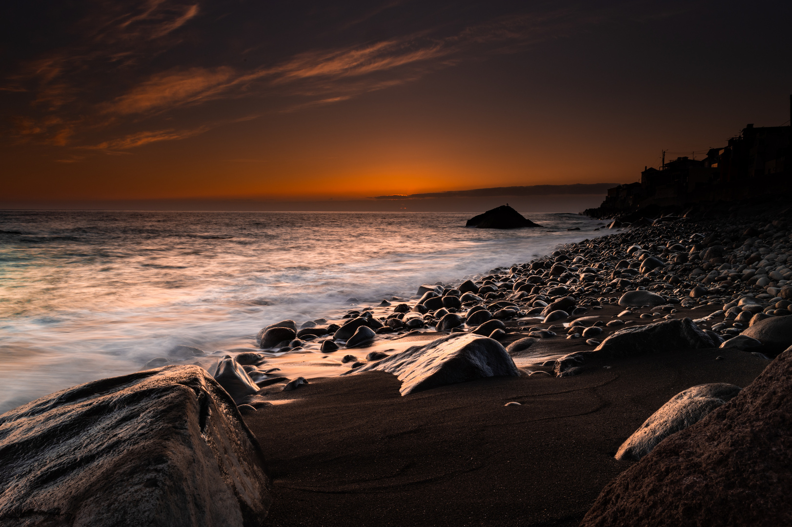 Sonnenuntergang auf Madeira