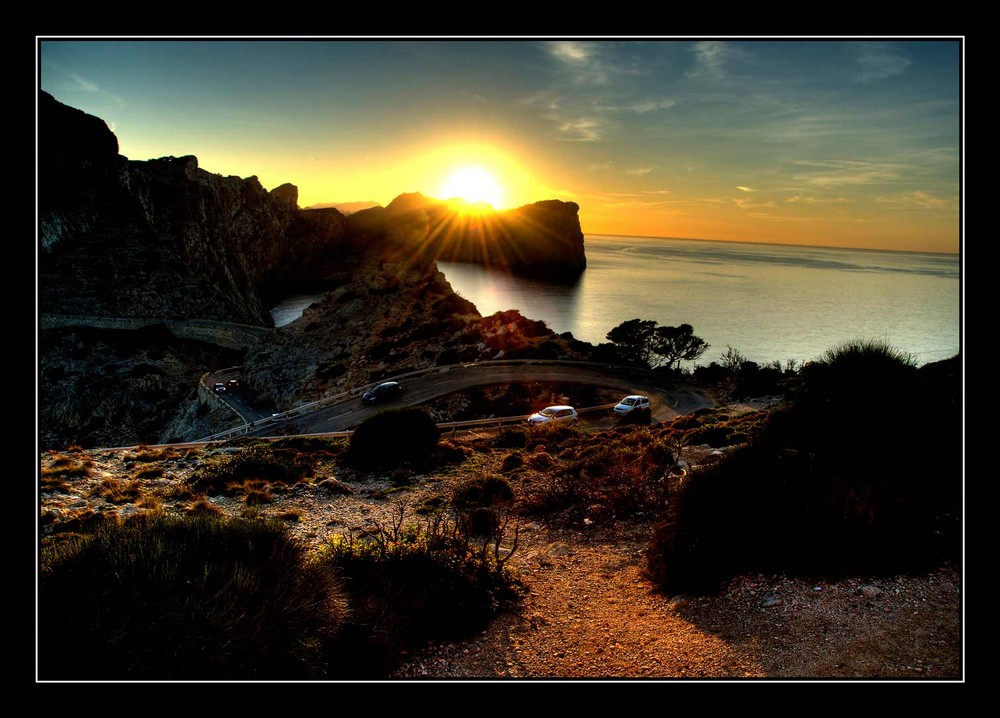 Sonnenuntergang auf Mallorca