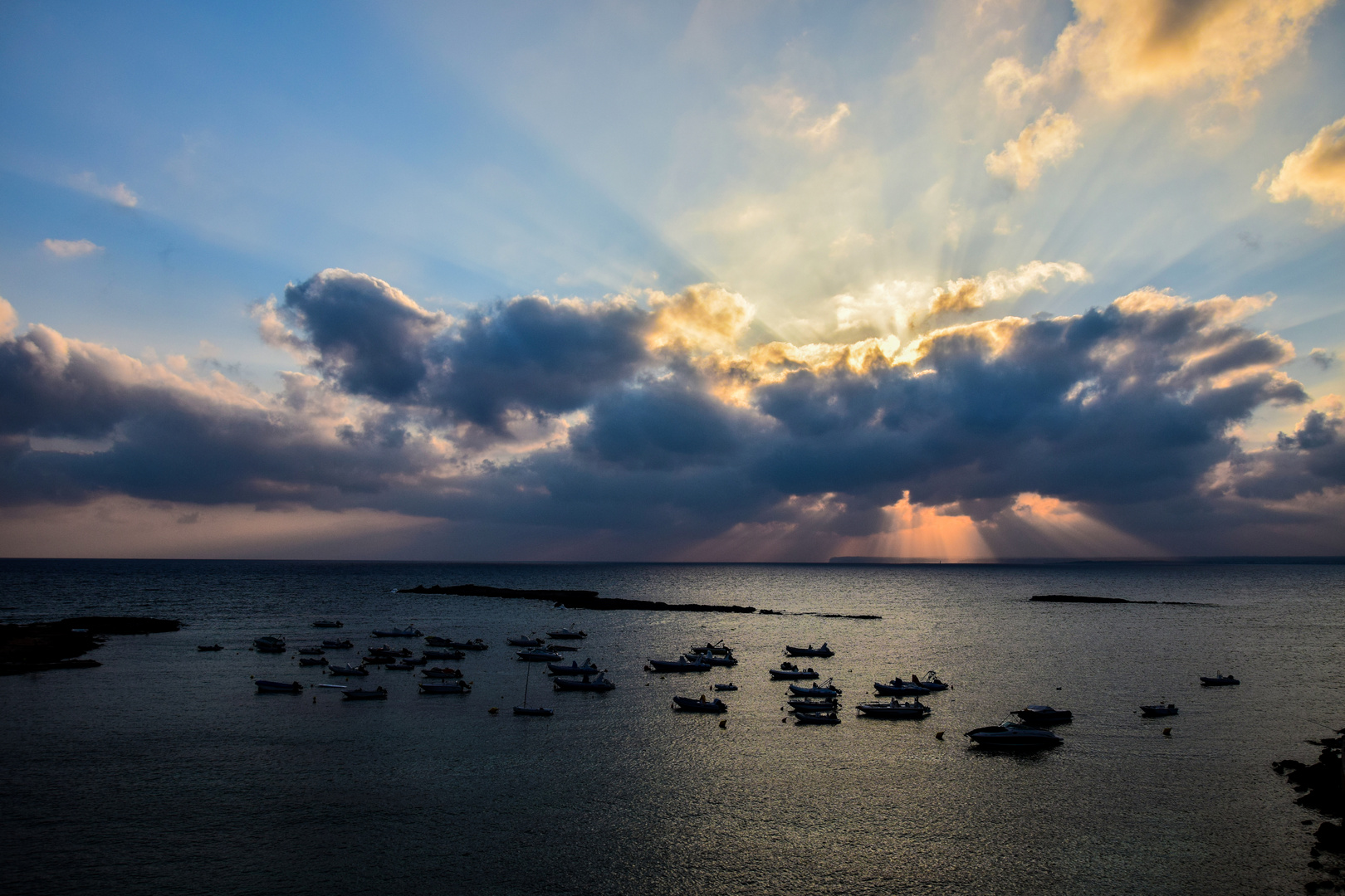 Sonnenuntergang auf Mallorca