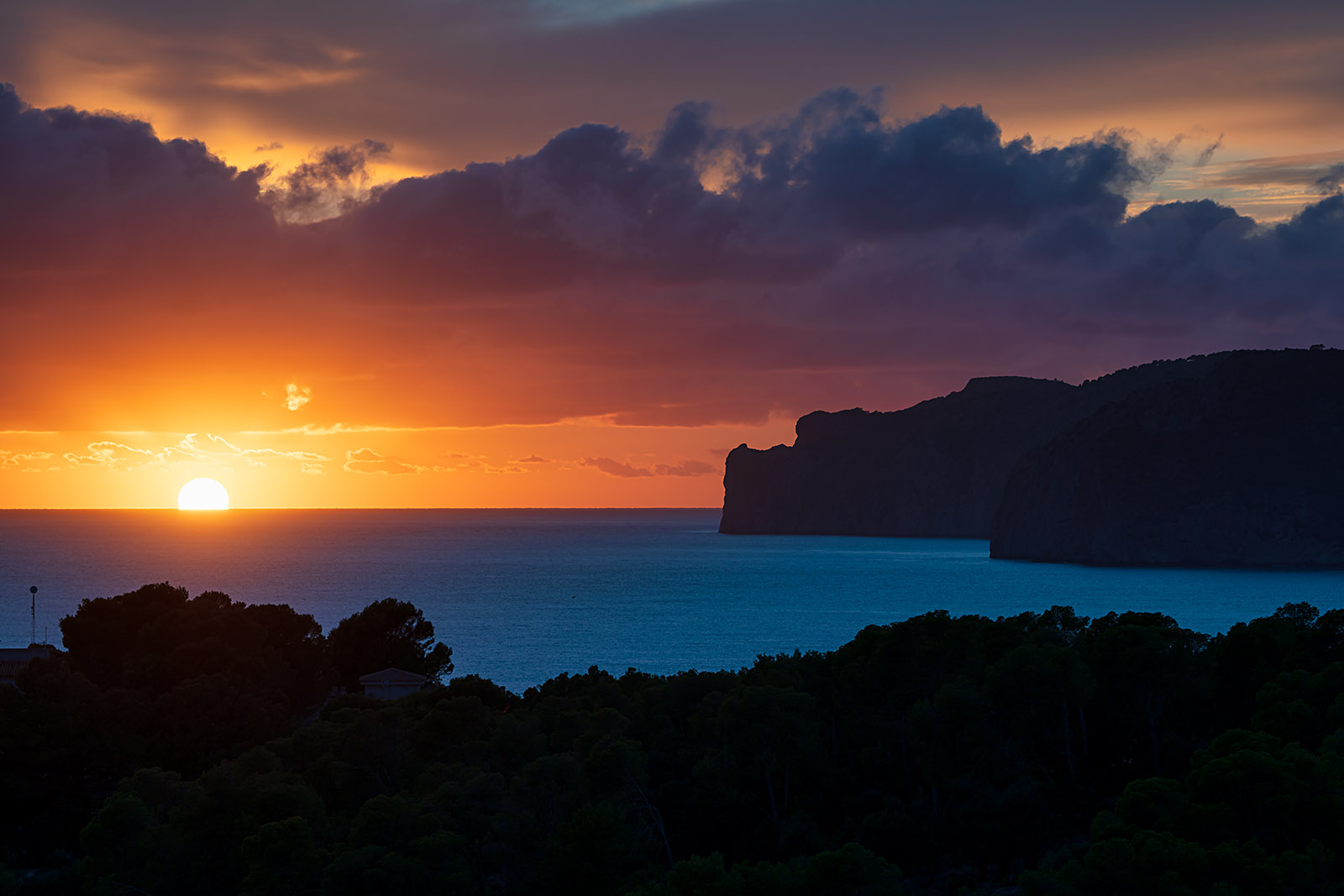 Sonnenuntergang auf Mallorca