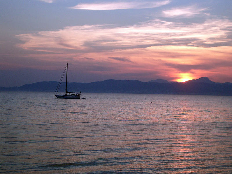 Sonnenuntergang auf Mallorca