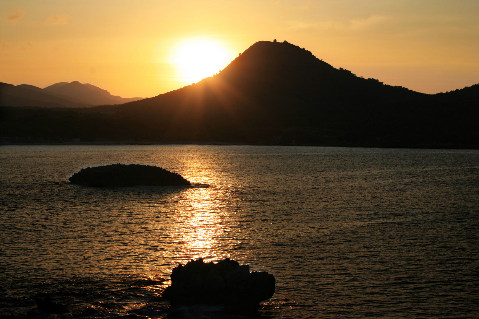 Sonnenuntergang auf Mallorca