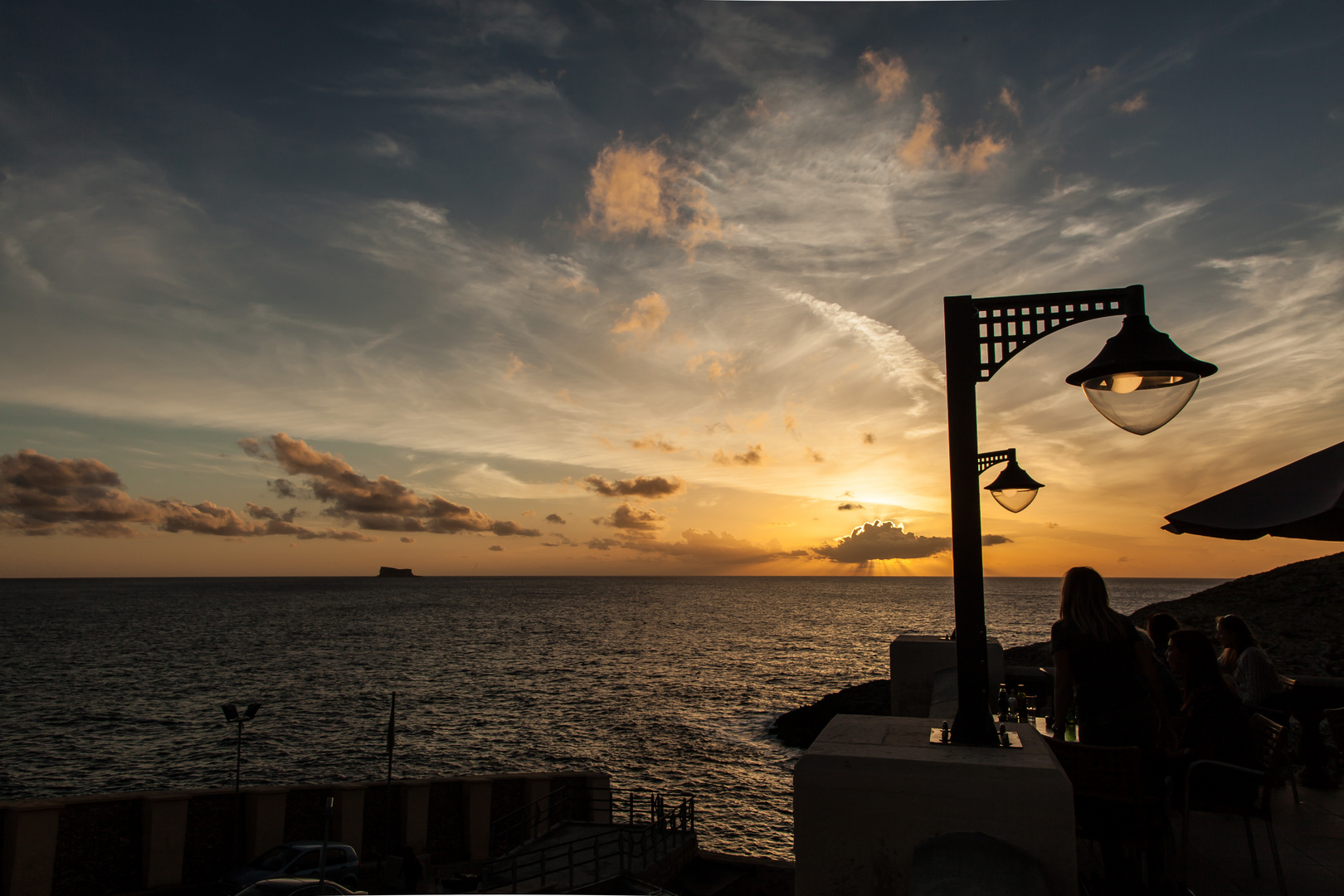 Sonnenuntergang auf Malta