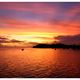 Sonnenuntergang auf Mana Island, Fiji