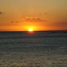 Sonnenuntergang auf Mauritius