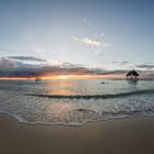 Sonnenuntergang auf Mauritius