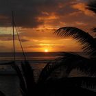 Sonnenuntergang auf Mauritius