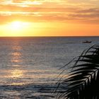 Sonnenuntergang auf Mauritius