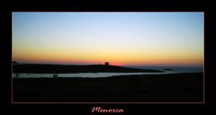 ...Sonnenuntergang auf Menorca :-)