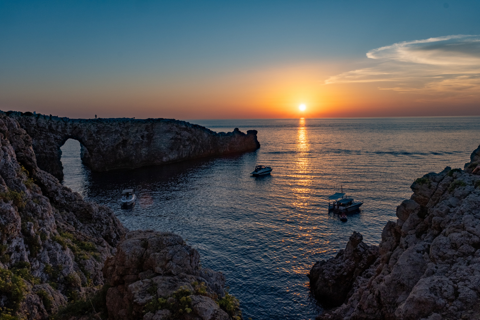 Sonnenuntergang auf Menorca