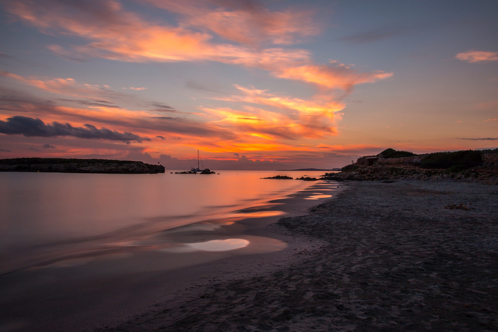 Sonnenuntergang auf Menorca