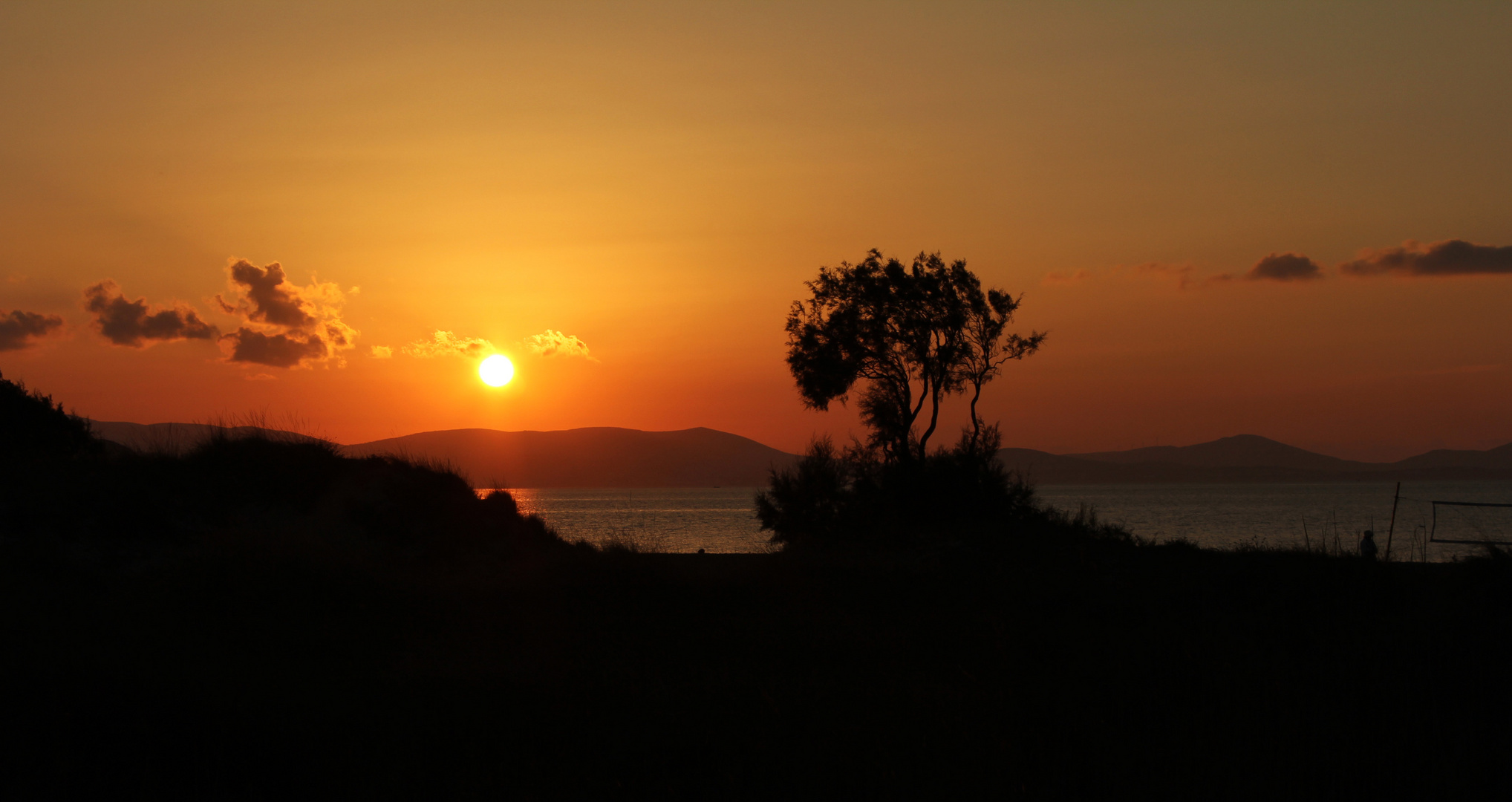 Sonnenuntergang auf Naxos