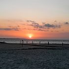 Sonnenuntergang auf Norderney