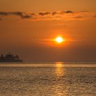 Sonnenuntergang auf Norderney