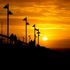 Sonnenuntergang auf Norderney