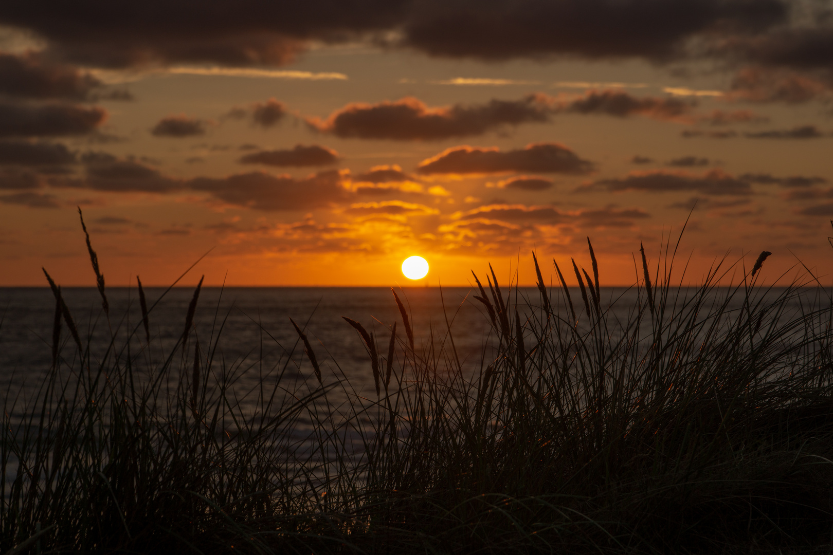 Sonnenuntergang auf Norderney