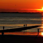 Sonnenuntergang auf Norderney