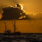 Sonnenuntergang auf Norderney