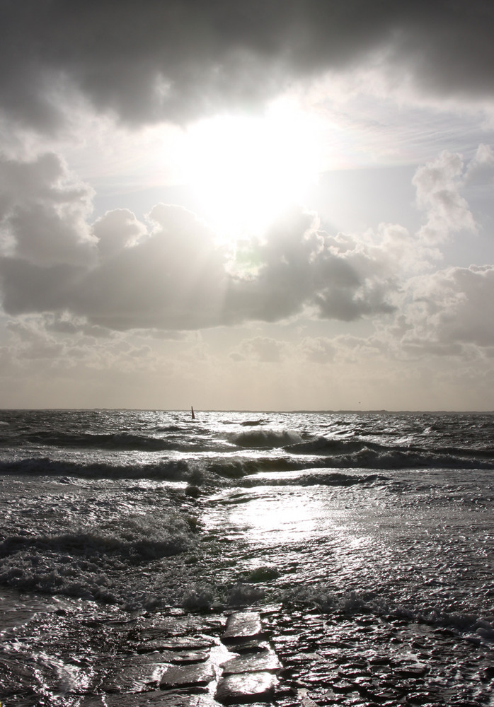 Sonnenuntergang auf Norderney