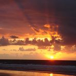 Sonnenuntergang auf Norderney