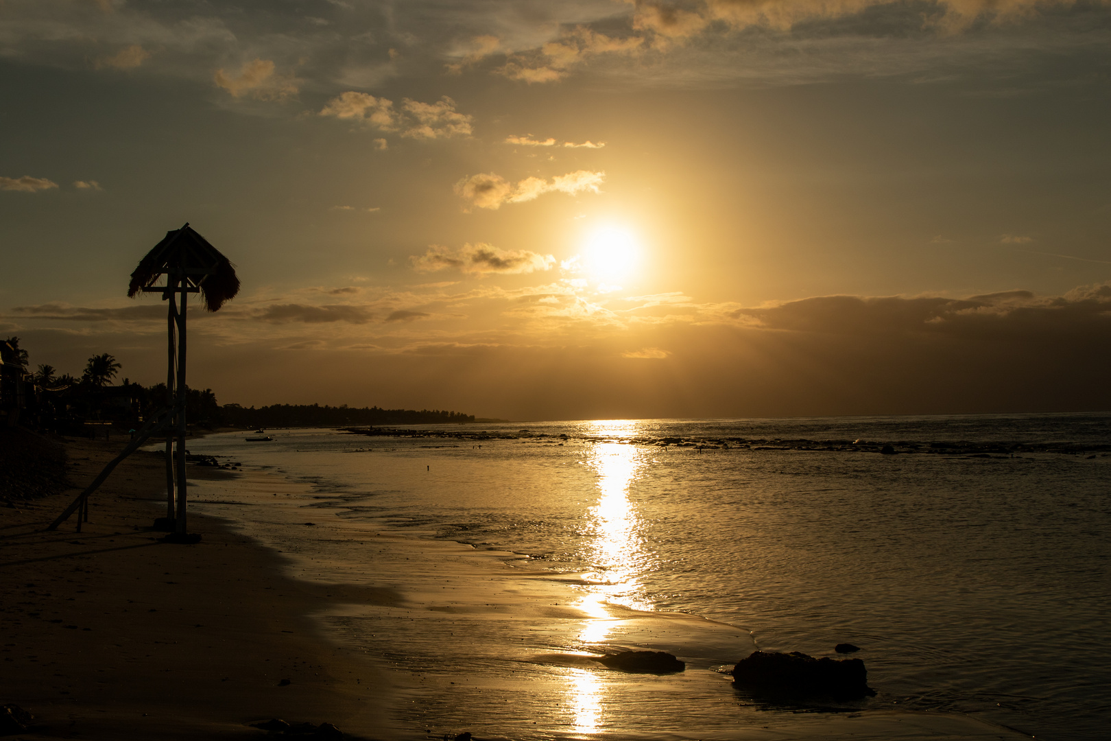 Sonnenuntergang auf Nusa Penida