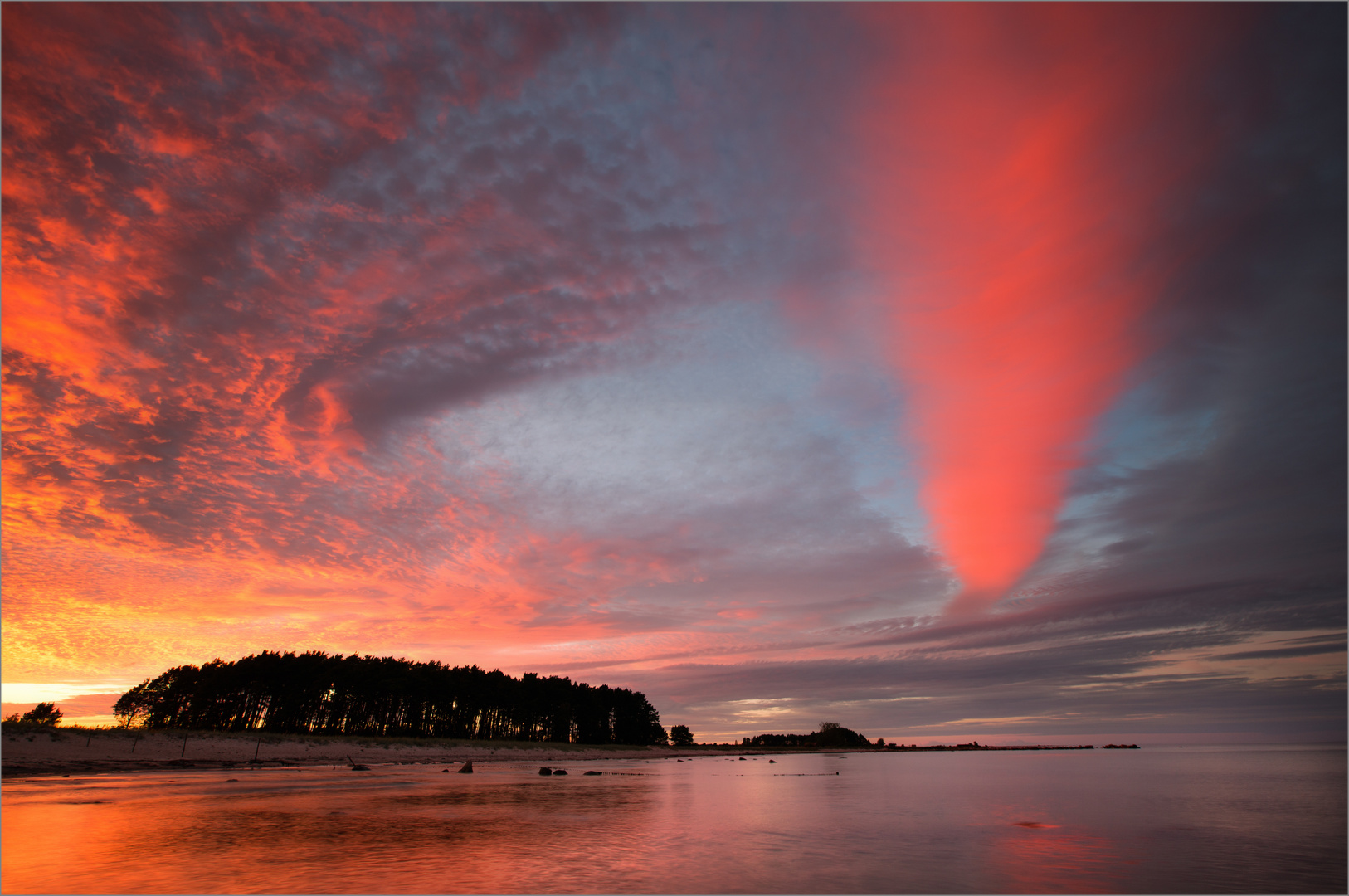 Sonnenuntergang auf Öland