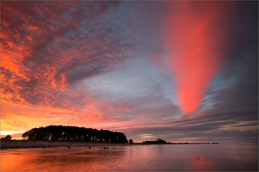 Sonnenuntergang auf Öland