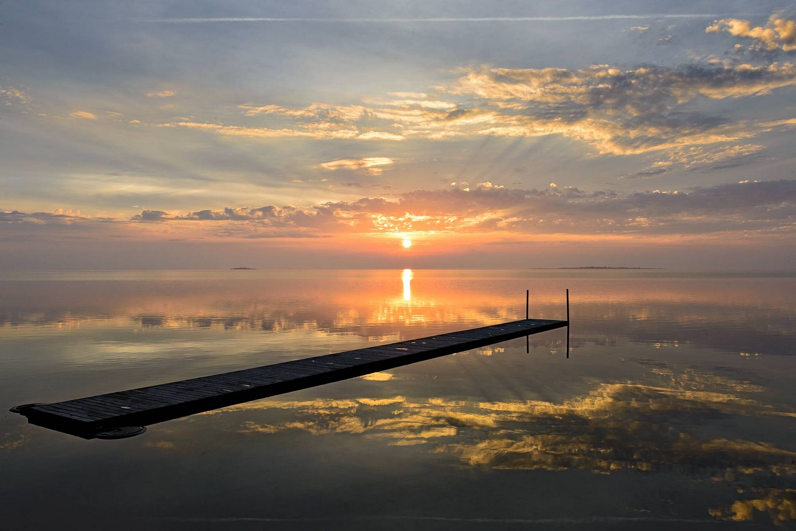 Sonnenuntergang auf Öland (Schweden)