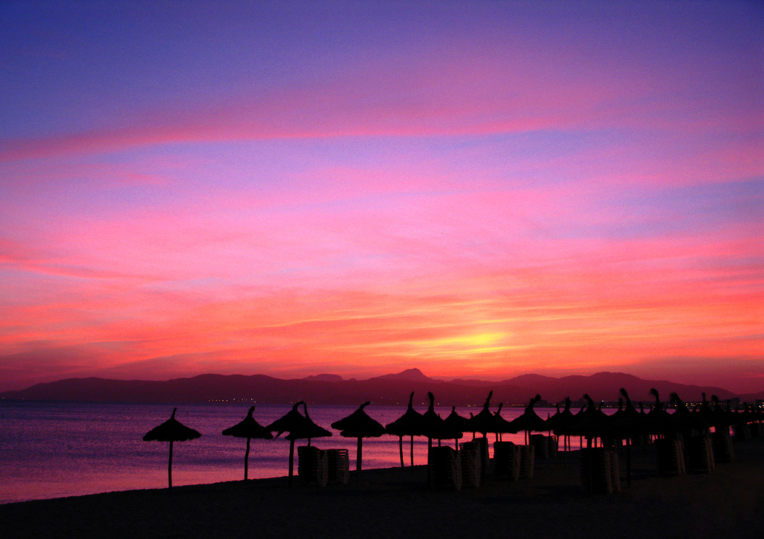 Sonnenuntergang auf Palma