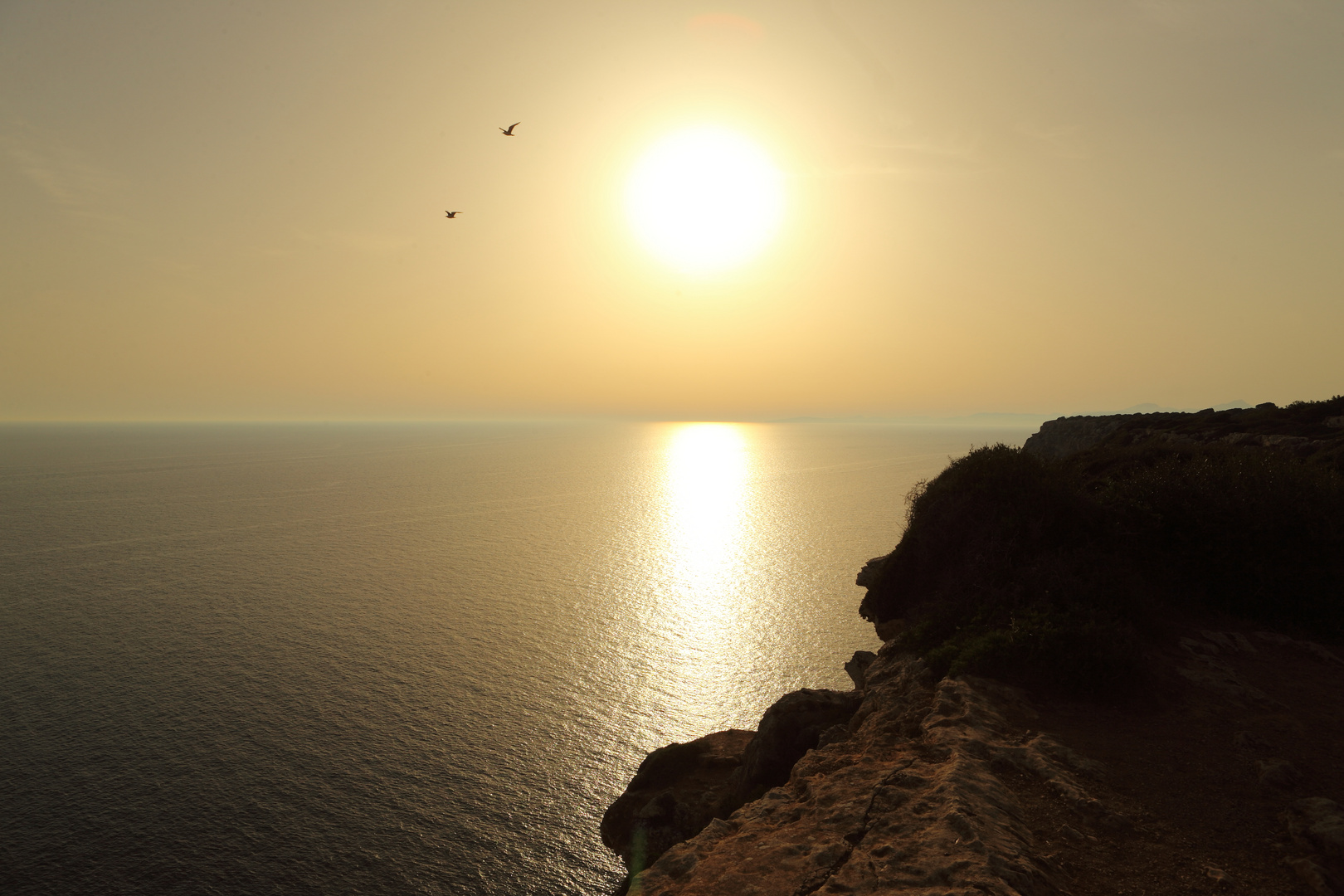 Sonnenuntergang auf Palma de Mallorca