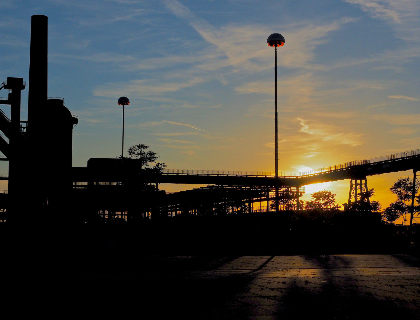 Sonnenuntergang auf Phoenix