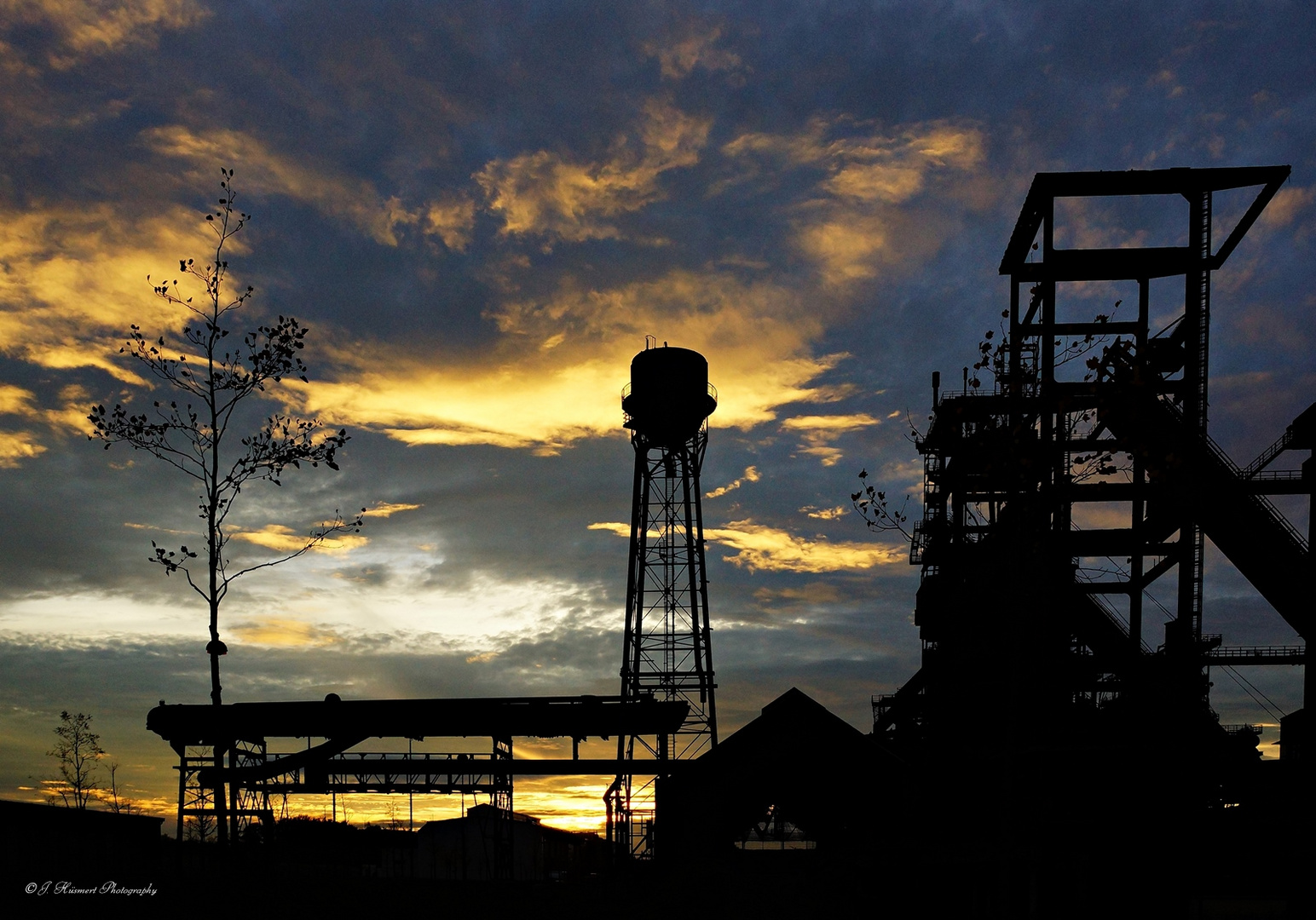 Sonnenuntergang auf Phoenix-West