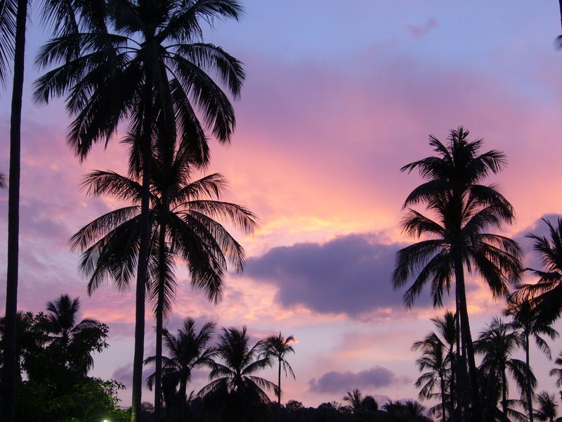 Sonnenuntergang auf Phuket