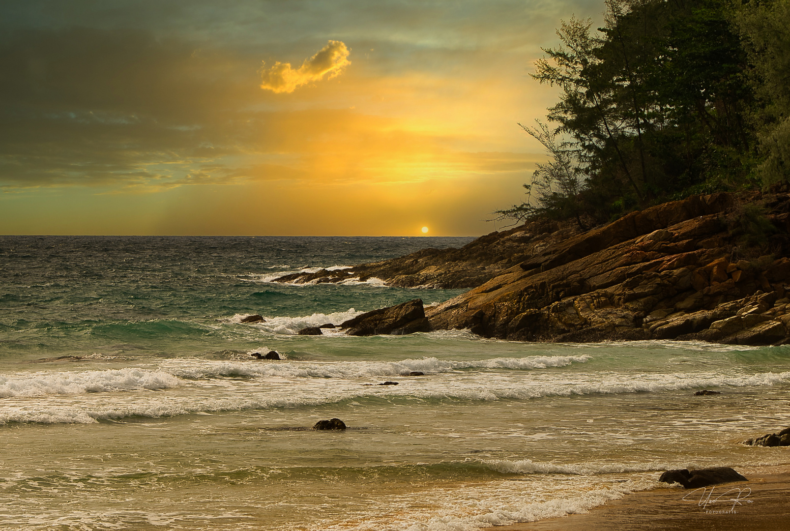 Sonnenuntergang auf Phuket 