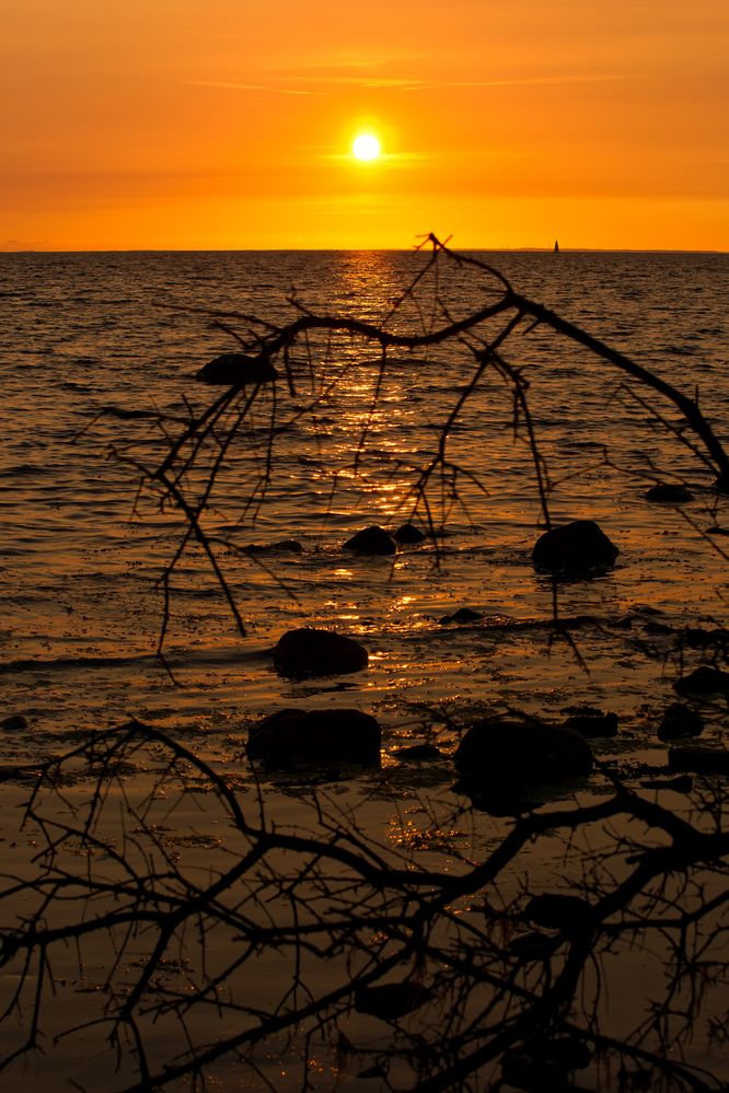 Sonnenuntergang auf Poel