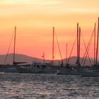 Sonnenuntergang auf Porquerolles