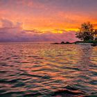 Sonnenuntergang auf Rarotonga
