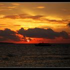 Sonnenuntergang auf Reethi Beach
