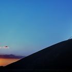 Sonnenuntergang auf Rheinelbe