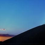 Sonnenuntergang auf Rheinelbe