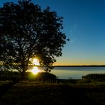 Sonnenuntergang auf Rügen