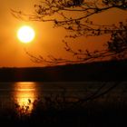 Sonnenuntergang auf Rügen