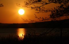 Sonnenuntergang auf Rügen