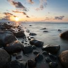 Sonnenuntergang auf Rügen