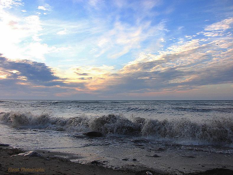 Sonnenuntergang auf Rügen