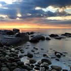 Sonnenuntergang auf Rügen