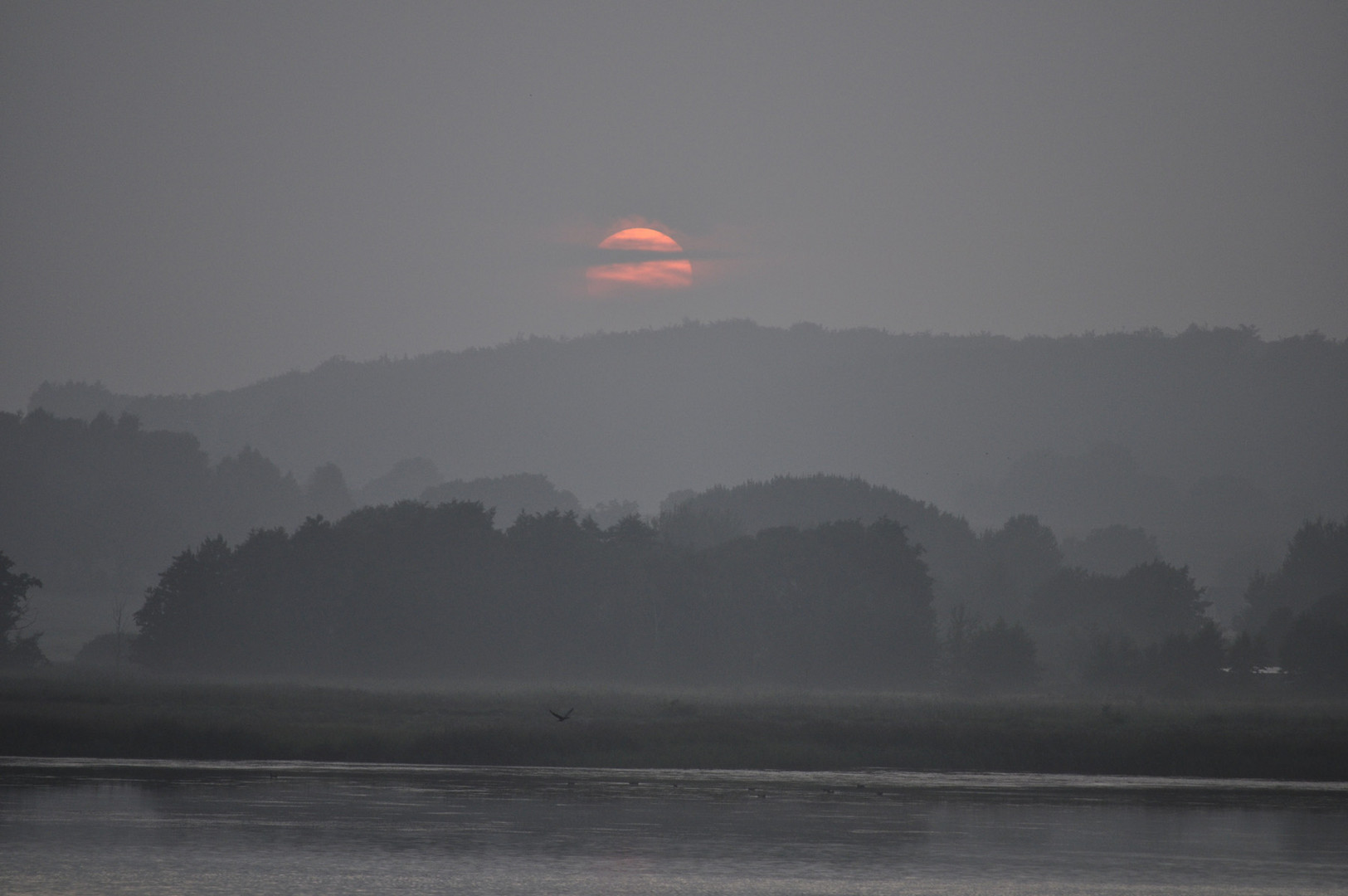 Sonnenuntergang auf Rügen