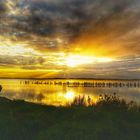 Sonnenuntergang auf Rügen