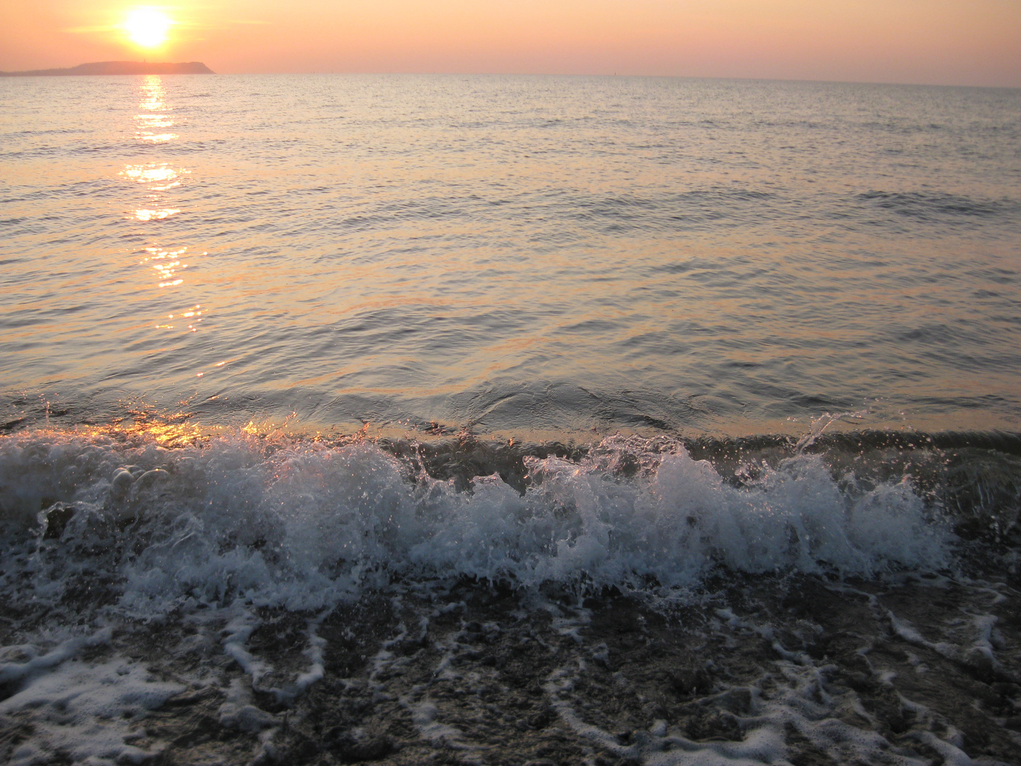 Sonnenuntergang auf Rügen